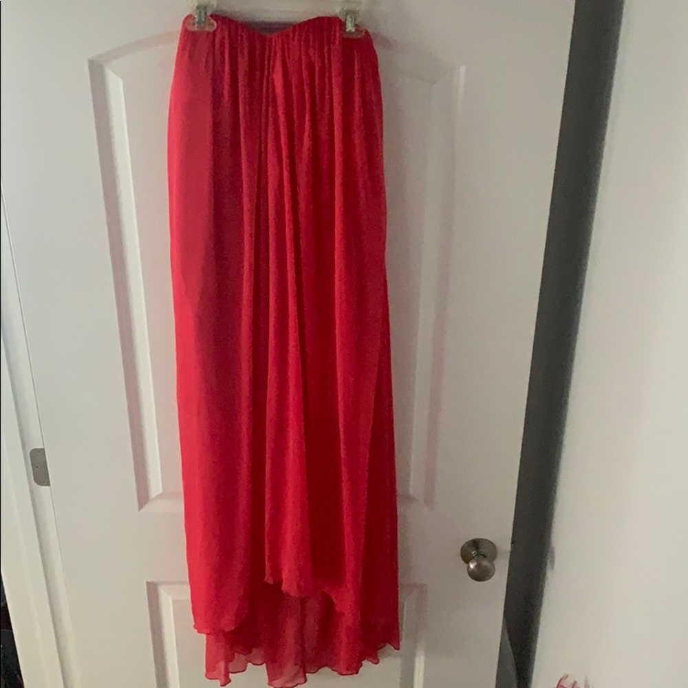 NWT Pink chiffon dress